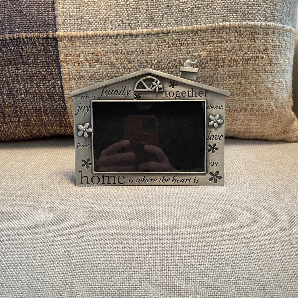 Home Is Where The Heart Is House Picture Frame - Picture 9 of 15